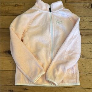 Girls Nike pink zip up size 6X
